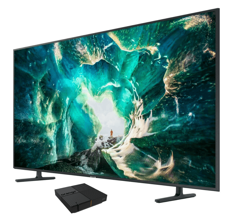 ilustračný obrázok tv a set-top box