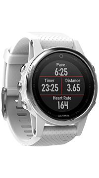 garmin fenix 5s silver white