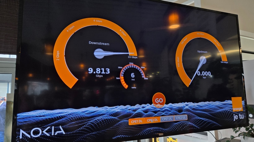 ilustračný obrázok k článku: Nová ukážka sietí budúcností: Orange Slovensko demonštroval v Bratislave 9,8 Gbps v 5G SA sieti