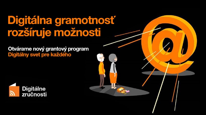 Prvý ročník grantového programu Digitálny svet pre každého pomôže búrať bariéry v digitálnej gramotnosti