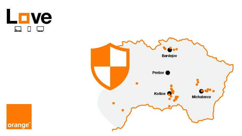Orange rozširuje dostupnosť optického internetu na východe Slovenska