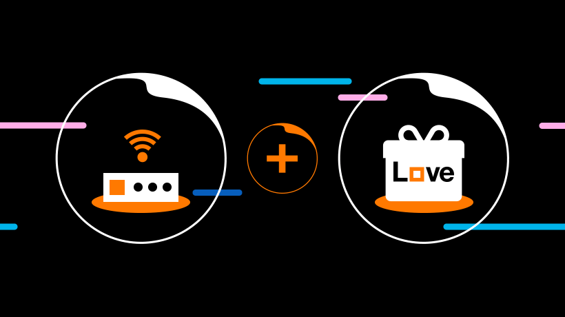 Vyberte si DSL internet na doma s balíkom Orange Love