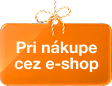 Kartička s textom: Pri nákupe cez e-shop