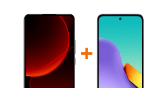 dvojica mobilných zariadení Motorola
