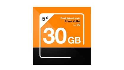 karta s nápisom 30 GB