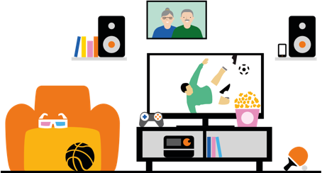 Orange TV na optike