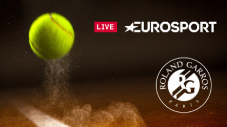 Uži si sledovanie Roland Garros na Eurosporte s Orangeom