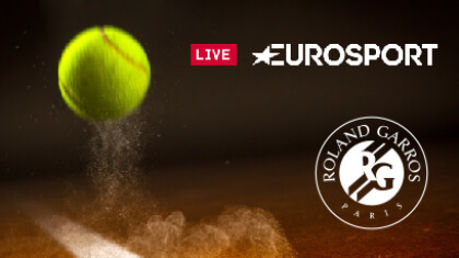 Uži si sledovanie Roland Garros na Eurosporte s Orangeom