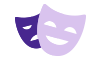 ilustračný obrázok masiek