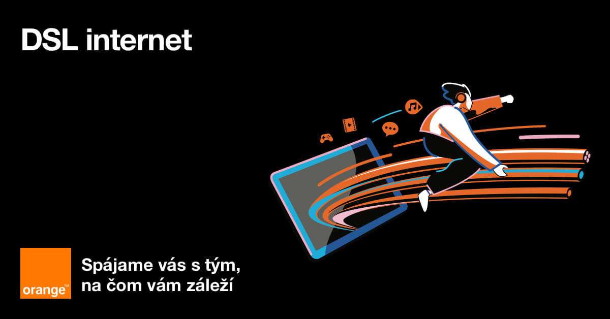 Dostupný DSL od Orangeu Orange