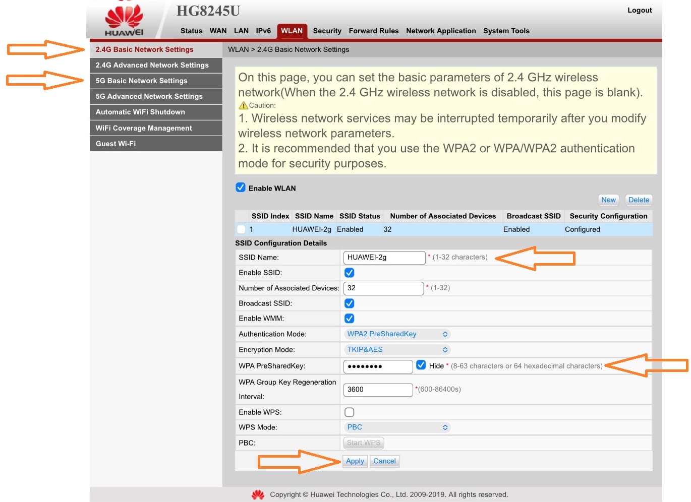 Huawei EchoLife HG8245U