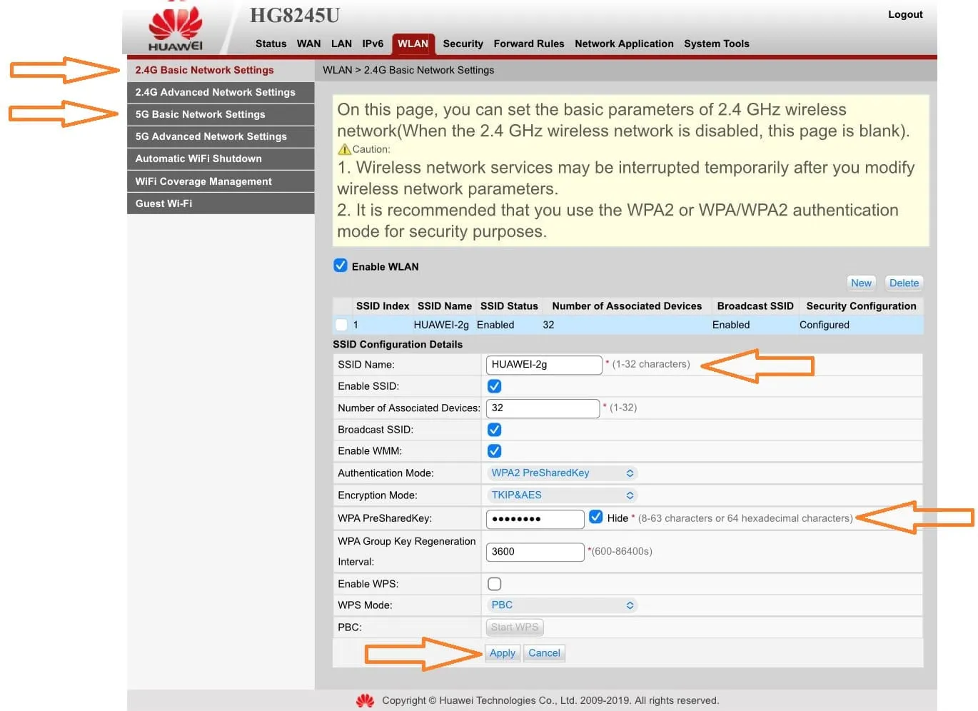 Huawei EchoLife HG8245U