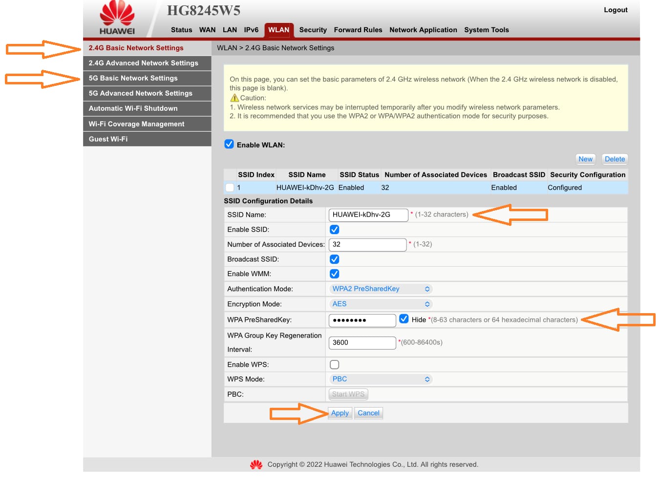 Huawei EchoLife HG8245W5