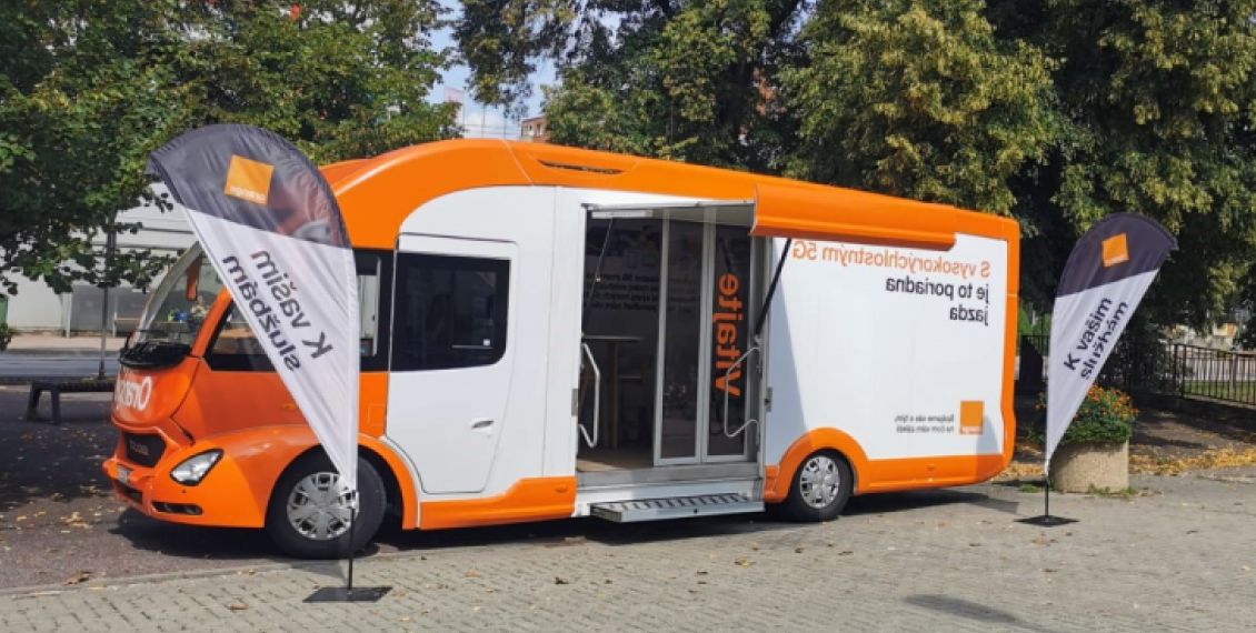 Orange Van