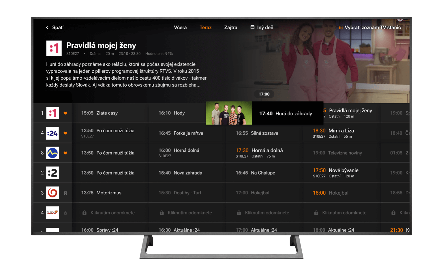 Sledujte Orange TV v smart televízii | Orange