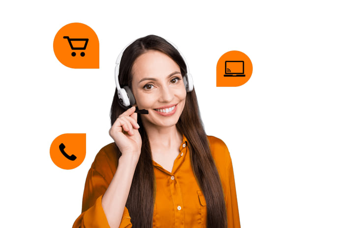 operátorka zákazníckeho servisu