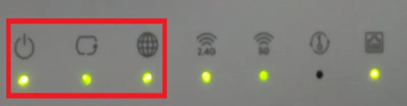 diódy a ich označenia zariadenia Zyxel VMG3927