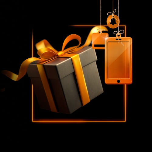 vianočný darček a zariadenia