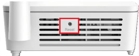 tlačidlo reset zariadenia Huawei OptiXstar HG8145X6-10