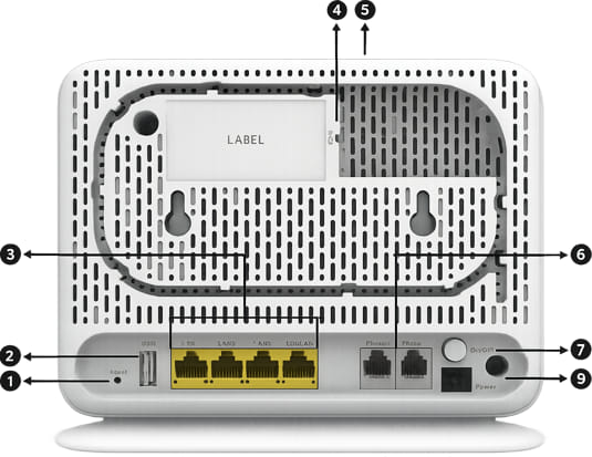 schéma zariadenia Huawei OptiXstar HG8245B7N