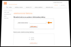 9. sms notifikácia o elektronickej faktúre